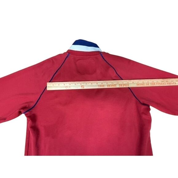 "CCM" Vintage RARE!! Montreal Canadians Zip Up Red,White & Blue Jacket SZ L MINT - Picture 12 of 12